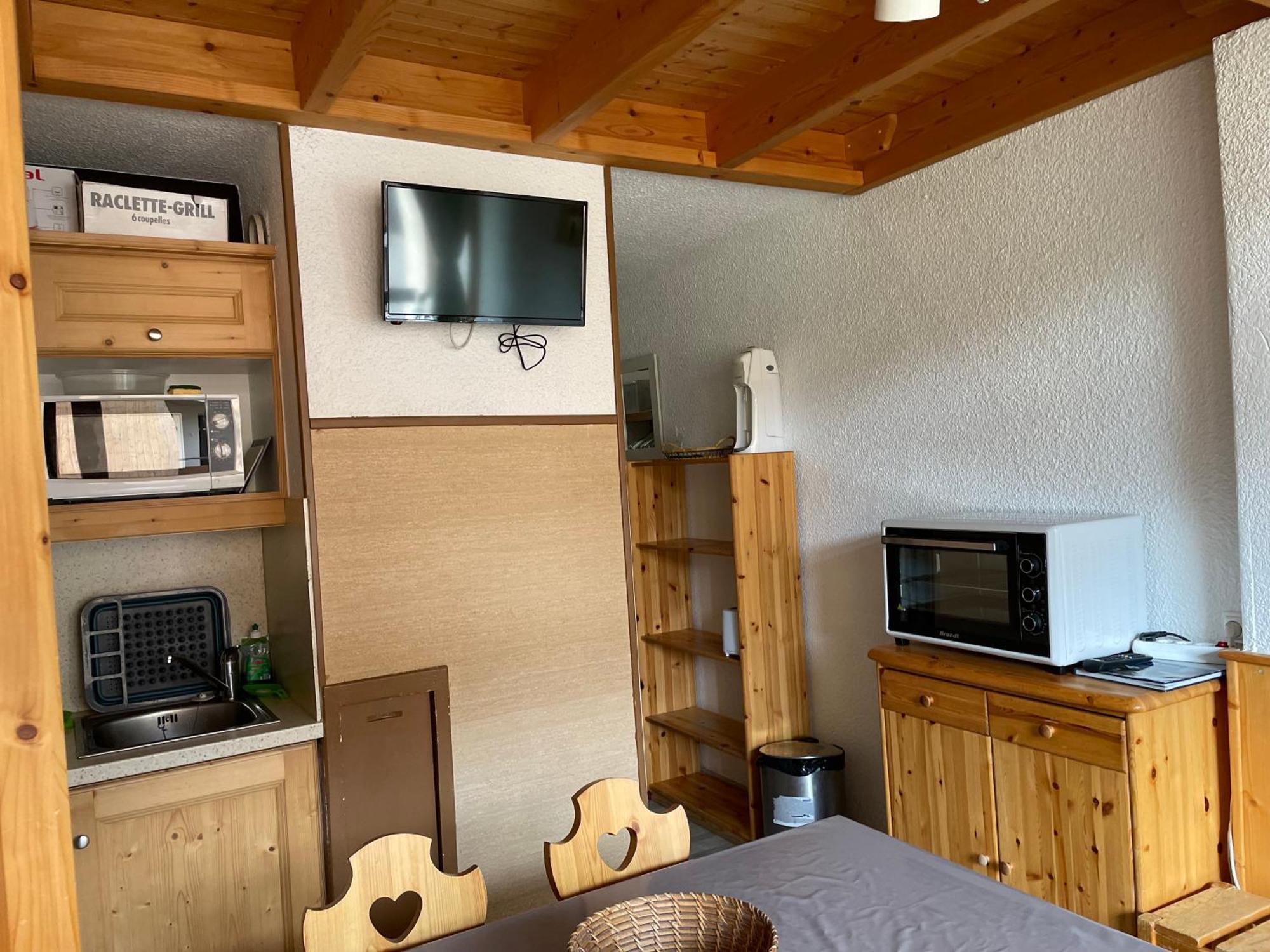 Appartement Pour 6 Personnes Au Pied Des Pistes Au Calme Aux Menuires Les Asters سان-مارتن-دي-بيفيل المظهر الخارجي الصورة
